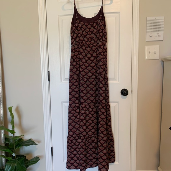Michael Kors Scalloped Chandelier Maxi Dress, Sz M - Picture 4 of 11
